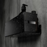 PÓŁKA ŁAZIENKOWA NIX W KOLORZE CZARNY MAT