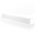 Minimalistyczny, biały wieszak na ręczniki wykonany z trwałego aluminium. Nowoczesny, loftowy design z podwójną belką, idealny do eleganckich i funkcjonalnych łazienek. Montowany na ścianie, zapewnia wygodne przechowywanie i szybki dostęp do ręczników.