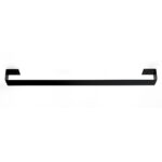 Czarny wieszak na ręczniki – nowoczesny i funkcjonalny dodatek do łazienki. Wykonany z trwałego aluminium, odporny na wilgoć i rdzę. Minimalistyczny design w stylu loftowym, idealny do eleganckich wnętrz. Podwójna belka zapewnia wygodne przechowywanie ręczników. Montaż na ścianie sprawia, że wieszak oszczędza miejsce i utrzymuje porządek. Doskonały wybór do nowoczesnych łazienek, hoteli i pensjonatów.