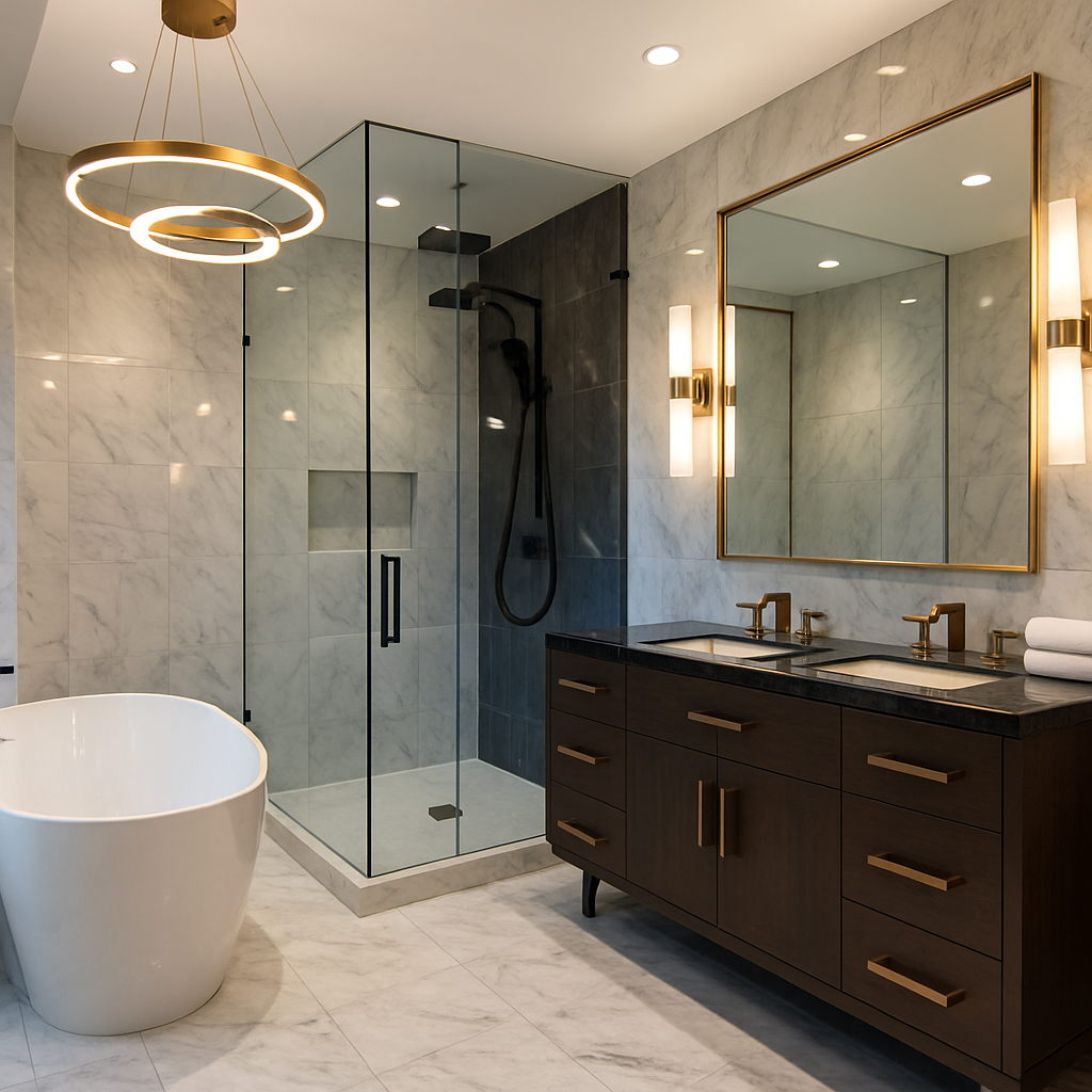 Nowoczesne półki pod prysznic — funkcjonalne i stylowe rozwiązania do każdej łazienki