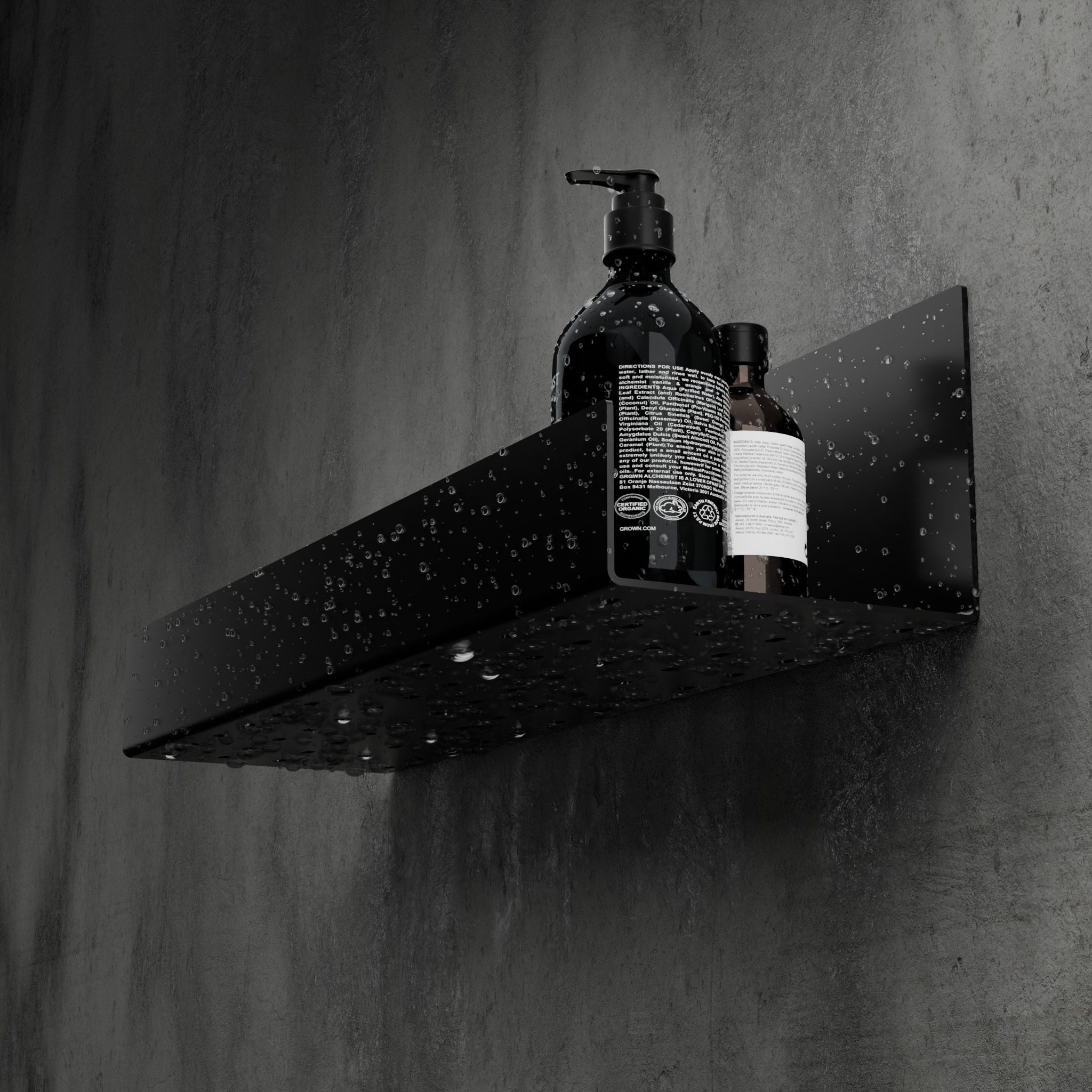 PÓŁKA ŁAZIENKOWA SAMOPRZYLEPNA FOBOS