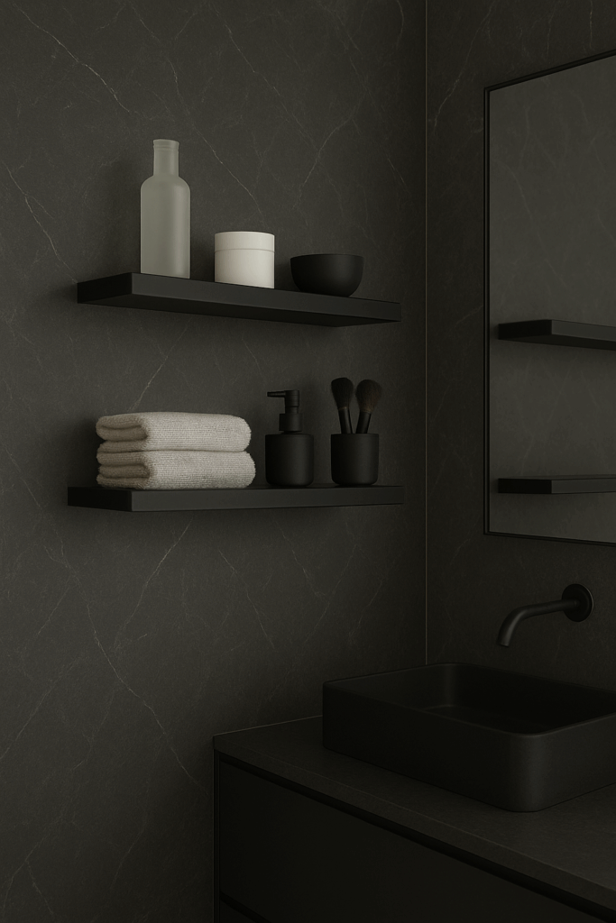 Półki łazienkowe czarne: Jak wybrać idealne rozwiązanie do Twojej łazienki