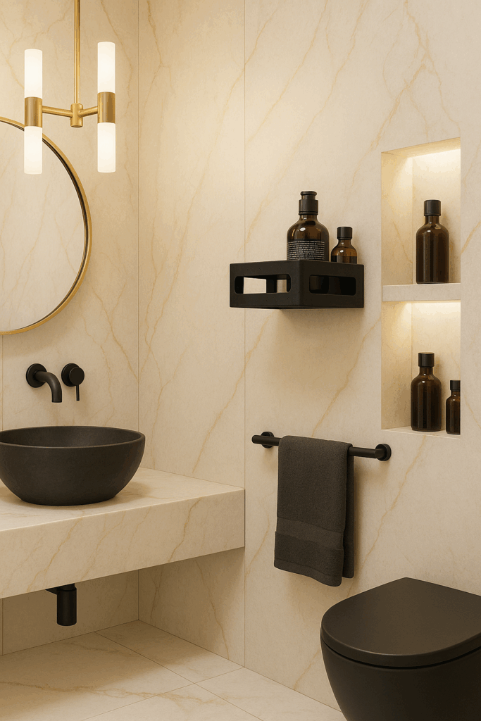 <p>Półki metalowe wiszące do łazienki – idealne rozwiązanie na organizację przestrzeni </p>