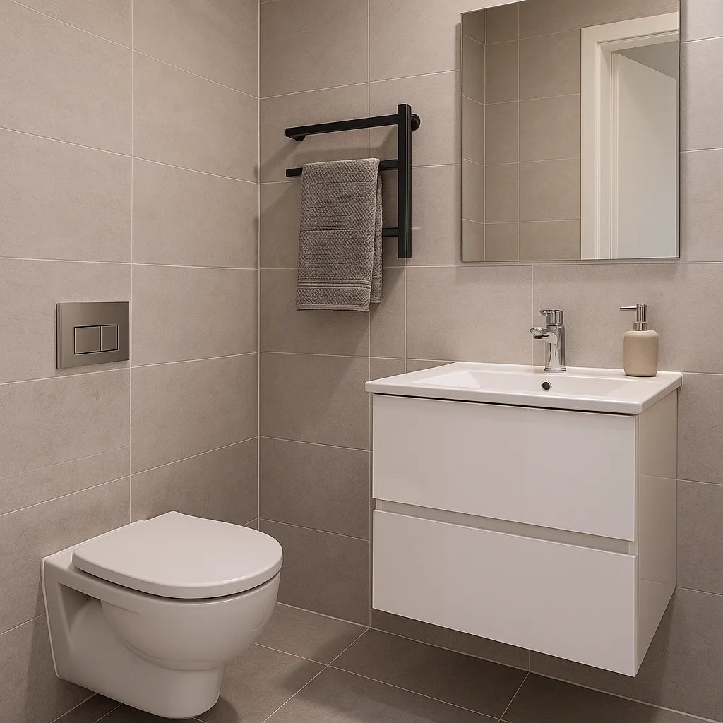 Na jakiej wysokości zamontować uchwyt na papier toaletowy?